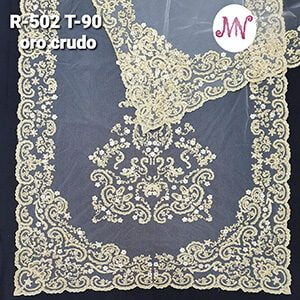 MANTELETAS ORO NIÑA